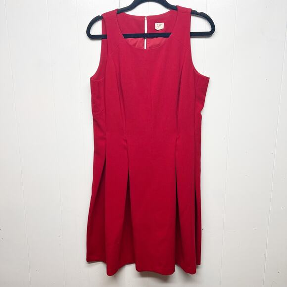 LOFT Womens Dress 12 Pleated Lined Party Event Cocktail Wedding Guest Christmas - Picture 1 of 11